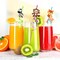24PCS Jungle Animal Drinking Straws Reusable for Kids Forest Animal Theme Birthday Party Favors Supplies Decorations with 2 PCS Cleaning Brushes (Safari Jungle Animal)